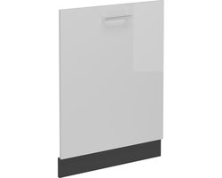 Vicco R-Line Vaatwasserfrontpaneel – 60 cm zonder werkblad Wit Hoogglans
