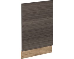 Vicco R-Line Voorpaneel vaatwasser – 45 cm zonder werkblad Edel grijs