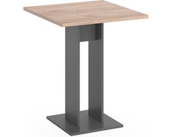 Vicco Repose Eettafel – 65 x 65 cm Antraciet