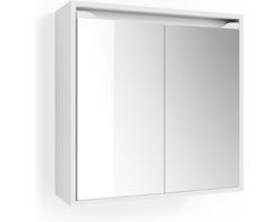 Vicco Ruben Badkamerspiegelkast – 60 x 60 cm Wit
