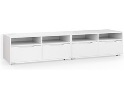 Vicco Ruben TV-meubel – 200.4 x 42 cm Wit