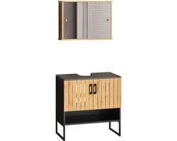 Vicco Vayra Badkamermeubelset – 2 delen Bamboe