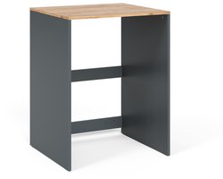 Vicco Viktor Wasmachinekast – 68 x 88.2 cm Antraciet/gouden eik