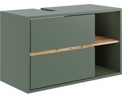 Vicco Viola Wastafelonderbouw – 100 x 60 cm met 2 laden Groen/Kunstzinnig