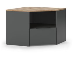 Vicco Wido Lowboard – 68 x 50 cm Antraciet