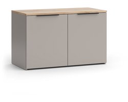 Vicco Wido Sideboard – 80 x 50 cm met 2 deuren Grijs