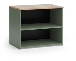 Vicco Wido TV-meubel – 60 x 50 cm met 2 compartimenten Groen