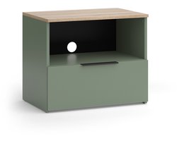 Vicco Wido TV-meubel – 60 x 50 cm met lade Groen