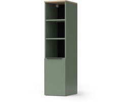 Vicco Wido Universele kast – 30.2 x 120 cm met een deur Groen