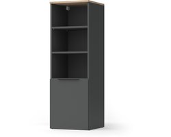 Vicco Wido Universele kast – 40.2 x 120 cm met een deur Antraciet/Sonoma
