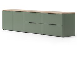 Vicco Wido Woonwand – 3 delen Groen