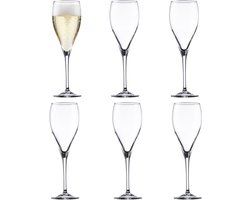 Vicrila Champagneglas - 6x - gehard glas - 17 cl - flutes - prosecco / cava