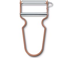 Victorinox REX Peeler – Iconische Dunschiller – Ultra-Scherp – Ergonomisch – Aluminium – Cinnamon