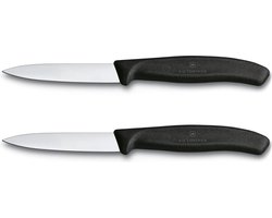Victorinox Schilmesset - 2 Stuks - Recht - Zwart