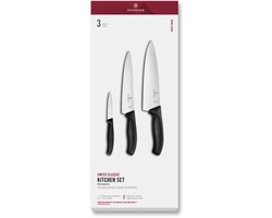 Victorinox Swiss Classic Keukenset 3-delig - Zwart - Giftbox