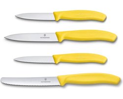 Victorinox Swiss Classic Keukenset - 4-delig - Geel - RVS