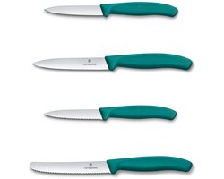 Victorinox Swiss Classic Keukenset 4-delig - Groen - RVS/pp