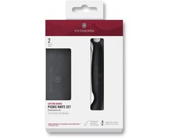Victorinox Swiss Classic Snijplankset - 2-delig - Zwart - RVS