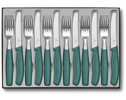 Victorinox Swiss Classic Tafelset 12st - Groen - Kartel