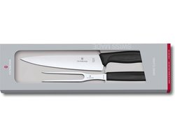 Victorinox Swiss Classic Trancheer Set 2-delig - Zwart - Geschenkdoos