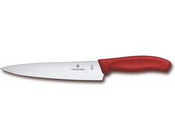 Victorinox Swiss Classic Trancheermes - 19cm - RVS - Rood