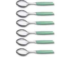 Victorinox Swiss Modern koffielepels - 6-delig - Mint groen
