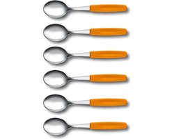 Victorinox SwissClassic Thee-/dessertlepel - 6-delig - Oranje