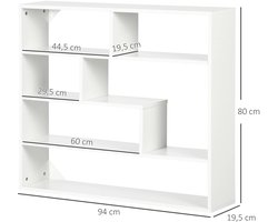 VidaLuxe - Wand Gemonteerde Badkamerkast - 4 Laags - Badkamerkast - Badkamer Kast - Badkamer Kastje - Kasten - Kastje - Badkamerkastje - Badkamer Kastje - Kast - Badkamer - Badkamerkast - Badkamer Accessoires - Badkamermeubel - Badkamermeubels