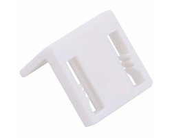 vidaXL - 19-delig - rolgordijnbeslag - 18 - mm