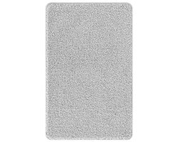 vidaXL - 2-delige - Badmat - Set - Grijs - Polypropyleen - Antislip