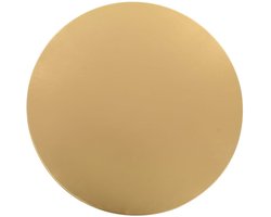 vidaXL 2 st Tafelhoezen stretch 60 cm goud - Tafelhoes - Tafelhoezen - Tafelkleed - Tafelkleden