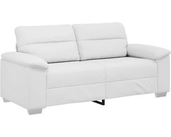 vidaXL - 2-zitsbank - wit - 180x81x84 - cm - kunstleer