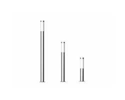 vidaXL 3-delige Tuinlampenset waterdicht roestvrij staal
