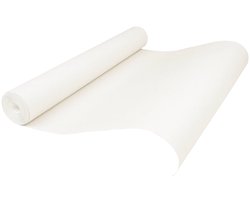 vidaXL - 3D - Solid - Behang - Gestreept - Crèmewit - 10 - x - 0,53 - m - Non-Woven - Stof