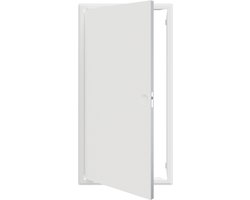 vidaXL - Access - Panel - Wit - 30 - x - 60 - cm - Staal