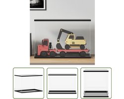 vidaXL Acrylvitrine - Vitrine - Vitrine transparant 56x36x37 cm acryl - Displaykast - Collectie Opslag - Woonaccessoires