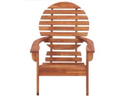 vidaXL Adirondack stoel - Massief acaciahout Adirondack Stoel - Tuinset - Lounge Stoel - Buitensthoel - Tuinstoel