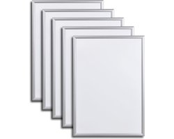 vidaXL Aluminum Kliklijst Poster Frame A1 594 x 841 mm 5 stuks