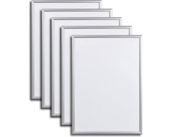 vidaXL Aluminum Kliklijst Poster Frame A4 210 x 297 mm 5 stuks