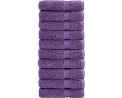 vidaXL - Badhanddoeken - SOLUND - 10 - st - 600 - g/m² - 100x150 - cm