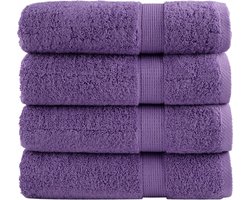 vidaXL - Badhanddoeken - SOLUND - 4 - st - 600 - g/m² - 100x150 - cm