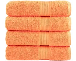 vidaXL - Badhanddoeken - SOLUND - 4 - st - 600 - g/m² - 100x150 - cm