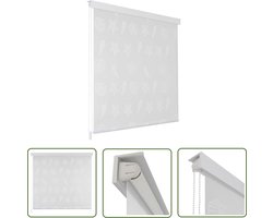 vidaXL Badkamerroutine - Douchegordijn - Rolgordijn voor douche 80x240 cm zeester - Badkamerdecoratie - Modern Design - Waterdicht