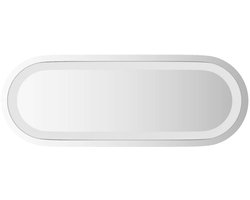 vidaXL - Badkamerspiegel - LED - 40x15 - cm - ovaal