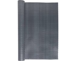 vidaXL - Balkonscherm - 400x100 - cm - poly - rattan - antracietkleurig