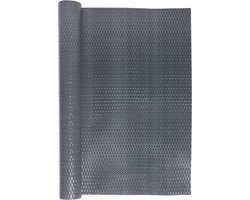 vidaXL - Balkonscherm - 600x100 - cm - poly - rattan - antracietkleurig