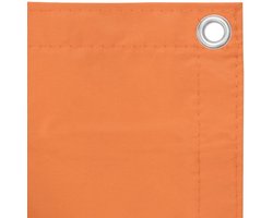 vidaXL Balkonscherm - 75x300 cm - Waterbestendig - Oranje Balkonscherm - Balkondecoratie - Privacy Screen - Zonwering - Tuinaccessoires