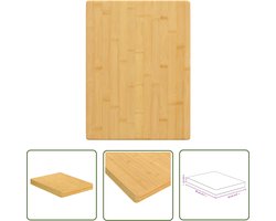 vidaXL Bamboe Snijplank - Snijplank - Snijplank 30x40x4 cm bamboe - Keukenaccessoires - Snijplanken Set - Houten Snijplank