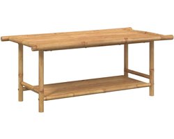 vidaXL Bamboetafel - Salontafel - Salontafel 110x55x45 cm bamboe - Houten Salontafel - Living Room Furniture - Lounge Table