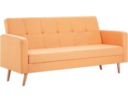 vidaXL - Bank - stof - oranje